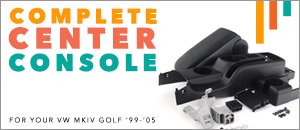 VW MKIV Golf Center Console Conversion