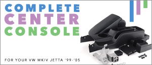 VW MKIV Jetta Center Console Conversion