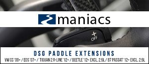 VW Maniacs DSG Paddle Extensions