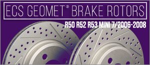 R50 R52 R53 Mini (7/2006-2008) GEOMET&reg; Coated Rotors