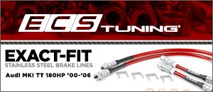 Audi MKI TT 180HP ECS Exact-Fit Brake Lines