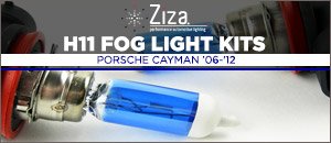 Porsche 987 Cayman H11 Ziza Fog Lights