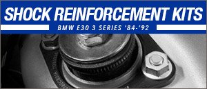 BMW E30 3 Series Rear Shock Mount Reinforcement Plates