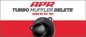 Audi 8V S3 APR Turbo Muffler Delete