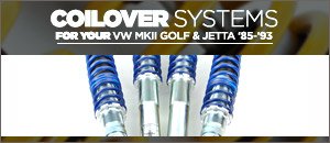 VW MKII Golf/Jetta Coilover Systems