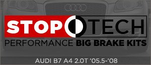 Audi B7 A4 2.0T StopTech Performance Big Brake Kits