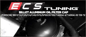 Porsche 997 Carrera ECS Billet Oil Filter Cap