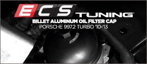 Porsche 997.2 Turbo ECS Billet Oil Filter Cap