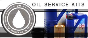 Volkswagen 2.5L Premium Oil Service Kits
