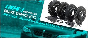 BMW E60/61 535/545/550 ECS Assembled Brake Service Kits