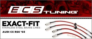 Audi C5 RS6 ECS Exact-Fit Brake Line Kit