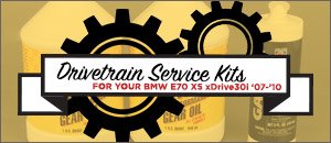 BMW E70 X5 Drivetrain Service Kits