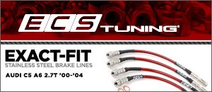 Audi C5 A6 2.7T ECS Exact-Fit Brake Line Kit