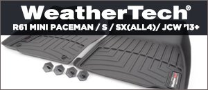 MINI R61 Paceman WeatherTech&reg; Products