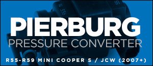 MINI Gen2 Pierburg Pressure Converter