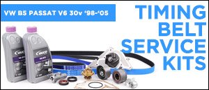 Volkswagen B5 Passat V6 ECS Assembled Timing Belt Kits