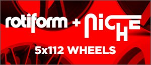 Rotiform & Niche 5x112 Wheels