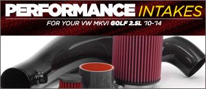 VW MKVI Golf 2.5L Performance Intake Systems