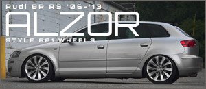 Audi 8P A3 Alzor Style 621 Wheels
