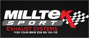 BMW E39 M5 Milltek Performance Exhaust Systems