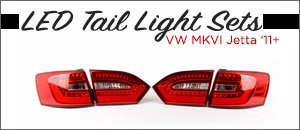VW MKVI Jetta LED Tail light Sets