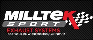 BMW E92/93 335 Milltek Performance Exhaust System