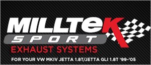 VW MKIV Jetta 1.8T Milltek Exhausts