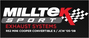 MINI R52 Milltek Performance Exhaust Systems