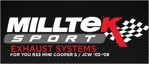 MINI R53 Milltek Performance Exhaust Systems