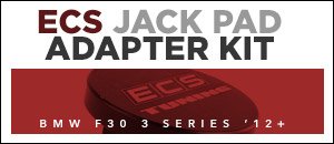 BMW F30 3 Series ECS Tuning Jack Pad Adapters