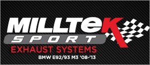 BMW E92/93 Milltek Performance Exhausts