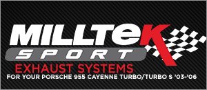 Porsche 955 Turbo/S Milltek Performance Exhaust System