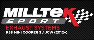 MINI R58 Milltek Performance Exhaust Systems