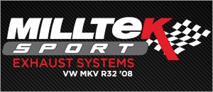 VW MKV R32 Milltek Performance Exhaust Systems