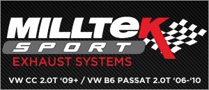 VW CC & B6 Passat 2.0T Milltek Performance Exhaust