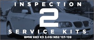 BMW E83 X3 Inspection 2 Service Kits