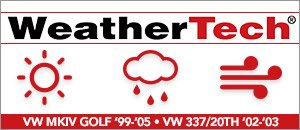 VW MKIV Golf/GTI WeatherTech&reg; Products