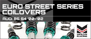 Audi B5 S4 Megan Racing Euro Street Series Coilovers