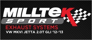 VW MKVI Jetta GLI Milltek Performance Exhaust Systems