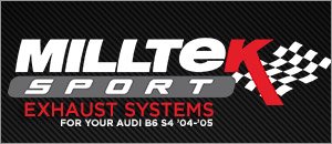 Audi B6 S4 Milltek Performance Exhaust Systems