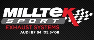 Audi B7 S4 Milltek Performance Exhaust Systems