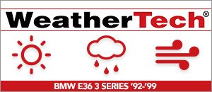 BMW E36 3 Series WeatherTech® Products