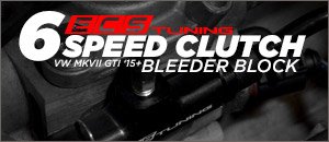 VW MKVII GTI ECS 6-Speed Clutch Bleeder Block