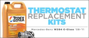 Mercedes-Benz W204 Thermostat Replacement Kits