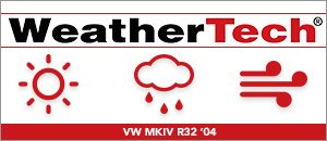 VW MKIV R32 WeatherTech&reg; Products