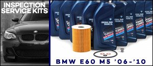 BMW E60 M5 Inspection Service Kits
