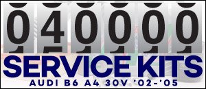 Audi B6 A4 30V 40K Service Kits