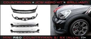 MINI R60 Countryman JCW Aero Kit