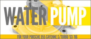 Porsche 955 Cayenne S Water Pump With Gasket