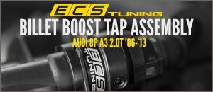 Audi 8P A3 2.0T ECS Tuning Billet Boost Tap Kit